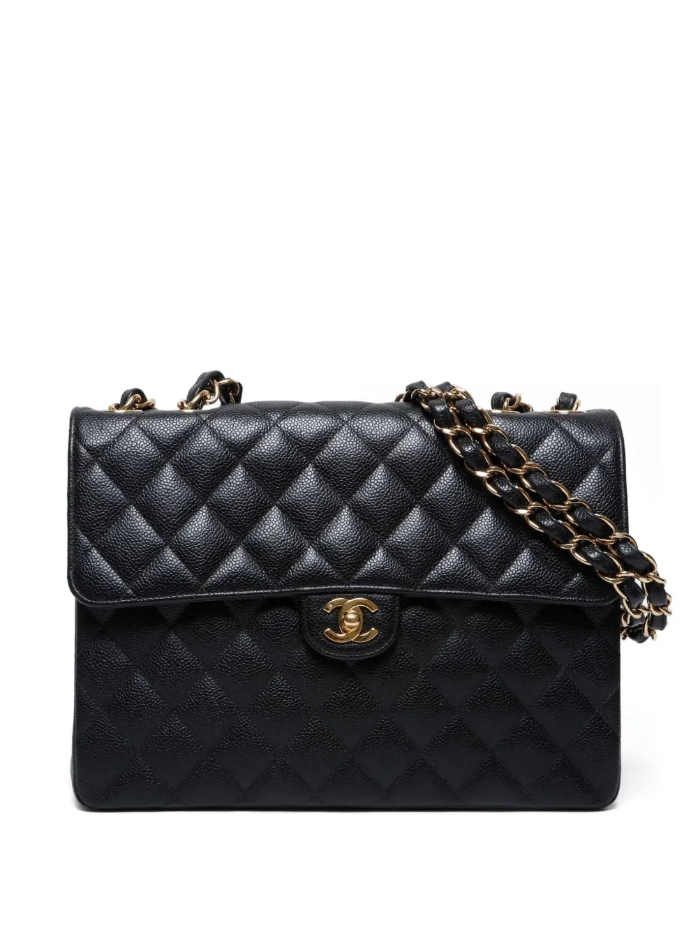 Pre-OwnedCHANEL Pre-Owned2004-2005 Jumbo Classic Flap shoulder bag
