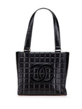 Pre-OwnedCHANEL Pre-Owned2002-2003 CC Chocolate Bar Lambskin tote bag