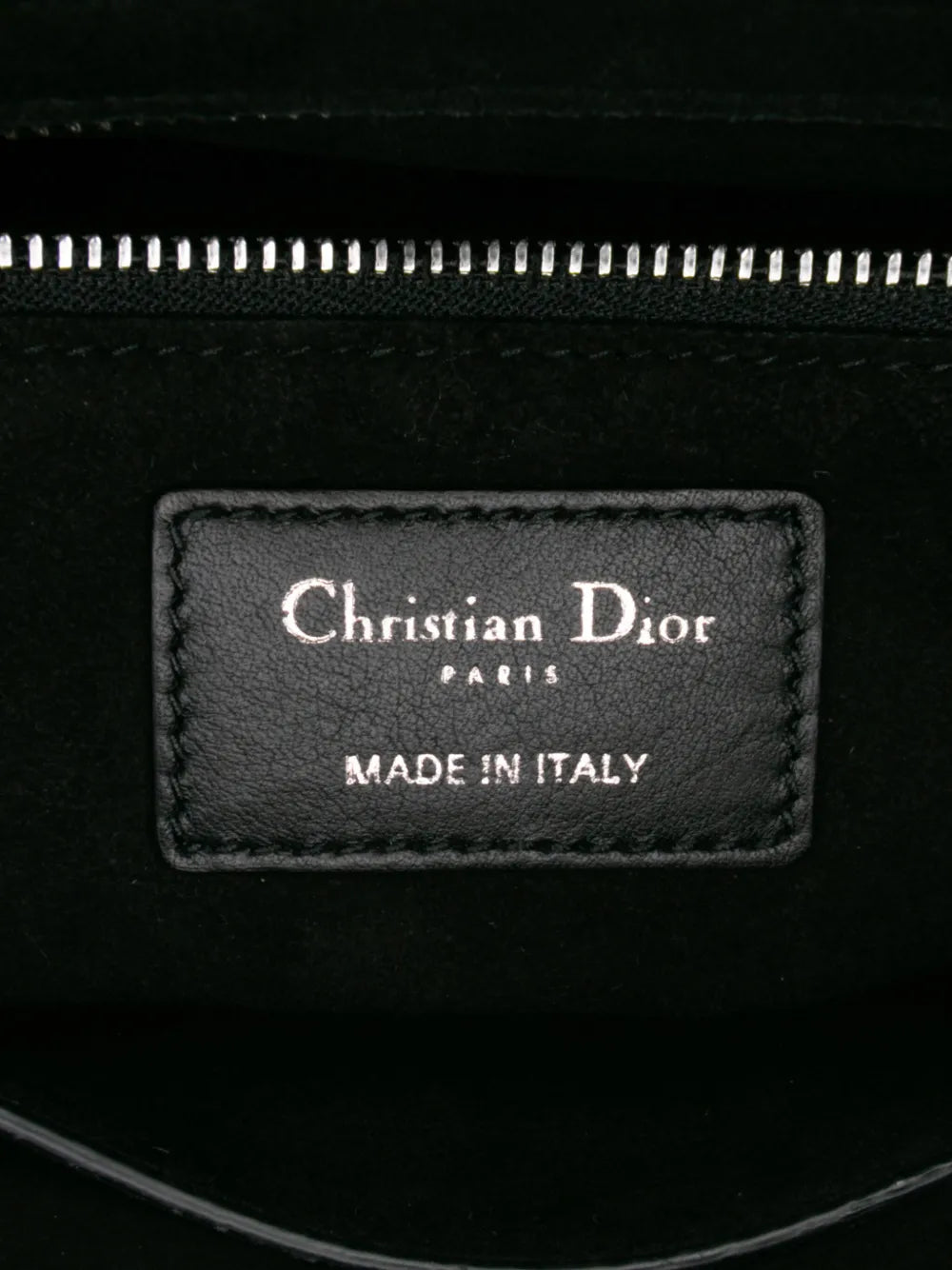 Pre-OwnedChristian Dior Pre-Owned2017 Medium Calfskin Checkered Lady Dior satchel