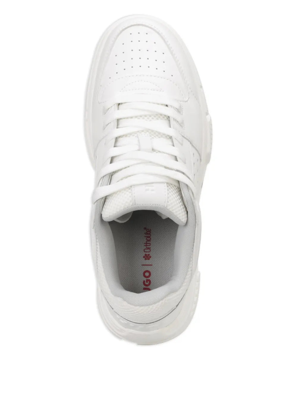 Hugo Perforated-Panel Sneakers