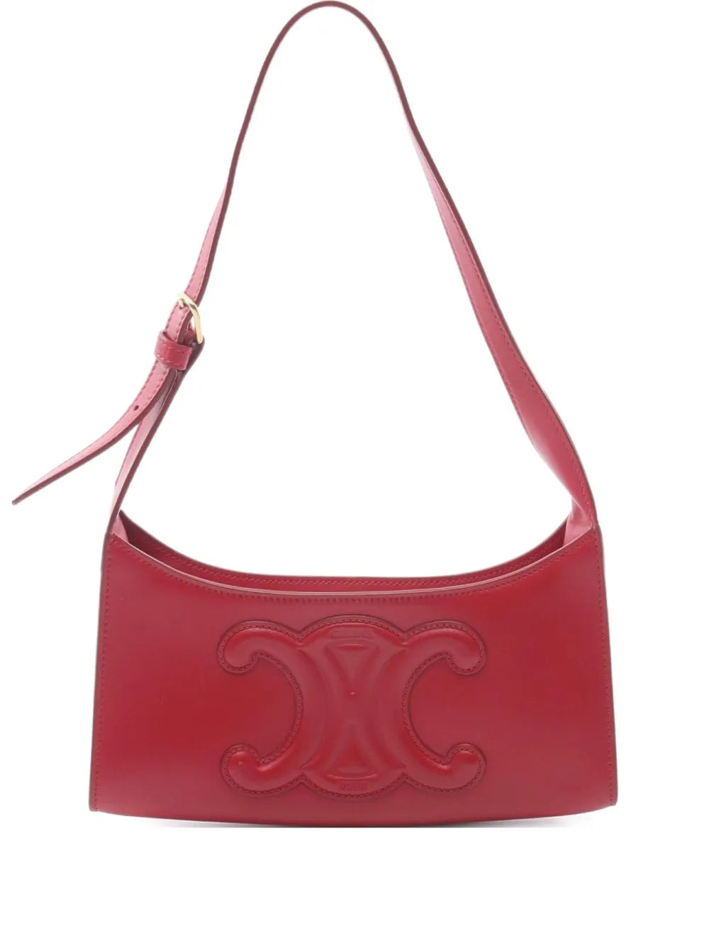 Pre-OwnedCeline Pre-Owned2010s Triomphe leather shoulder bag