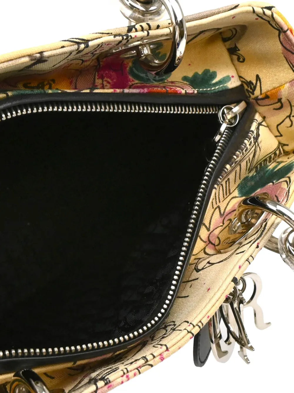 Pre-OwnedChristian Dior Pre-Owned2005s Lady Dior 2way floral-print handbag