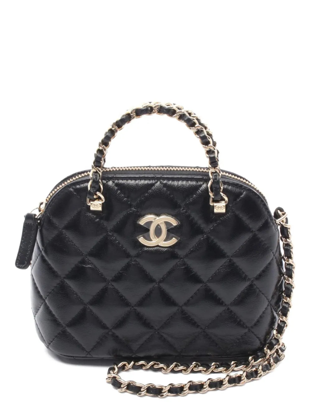 Pre-OwnedCHANEL Pre-Owned2021 quilted chain shoulder bag