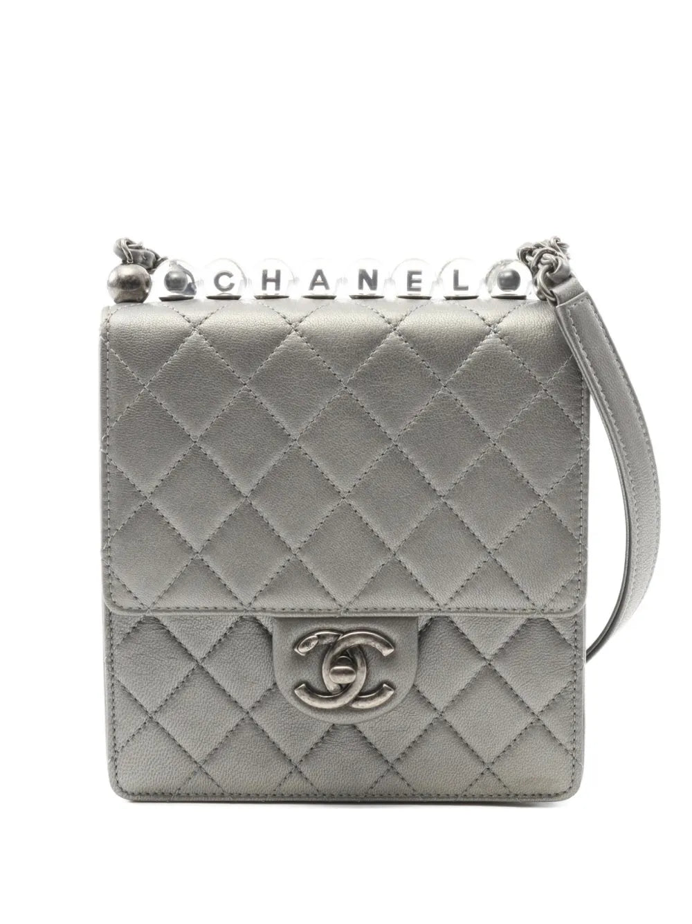 Pre-OwnedCHANEL Pre-Owned2020-2021 matelasschain shoulder bag