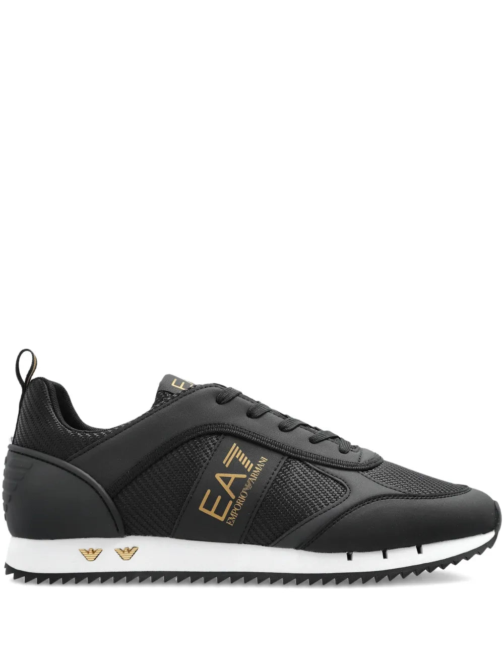 Ea7 Emporio Armani Logo-Stamp Sneakers