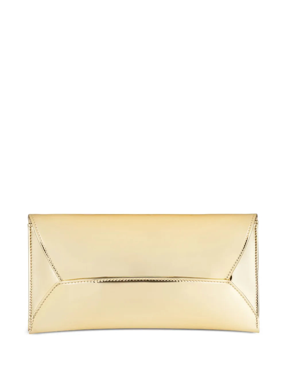 Aquazzurametallic envelope clutch