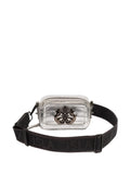 IslaDance crocodile-embossed logo-plaque mini bag