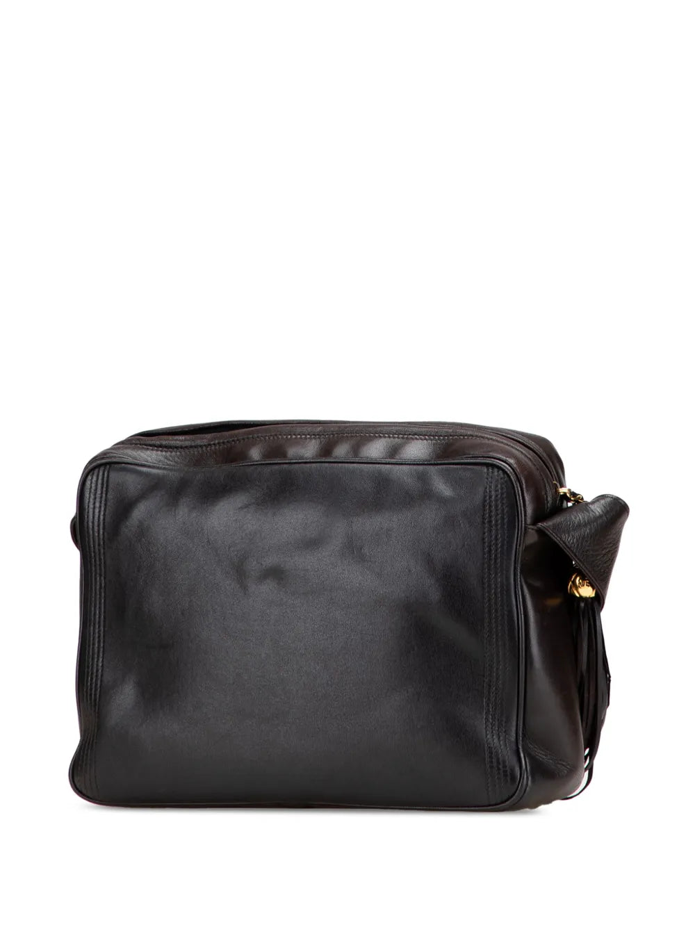 Pre-OwnedCHANEL Pre-Owned1994-1996 CC Lambskin Flap Tassel crossbody bag