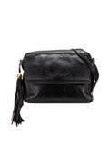 Pre-OwnedCHANEL Pre-Owned1994-1996 CC Lambskin Flap Tassel crossbody bag