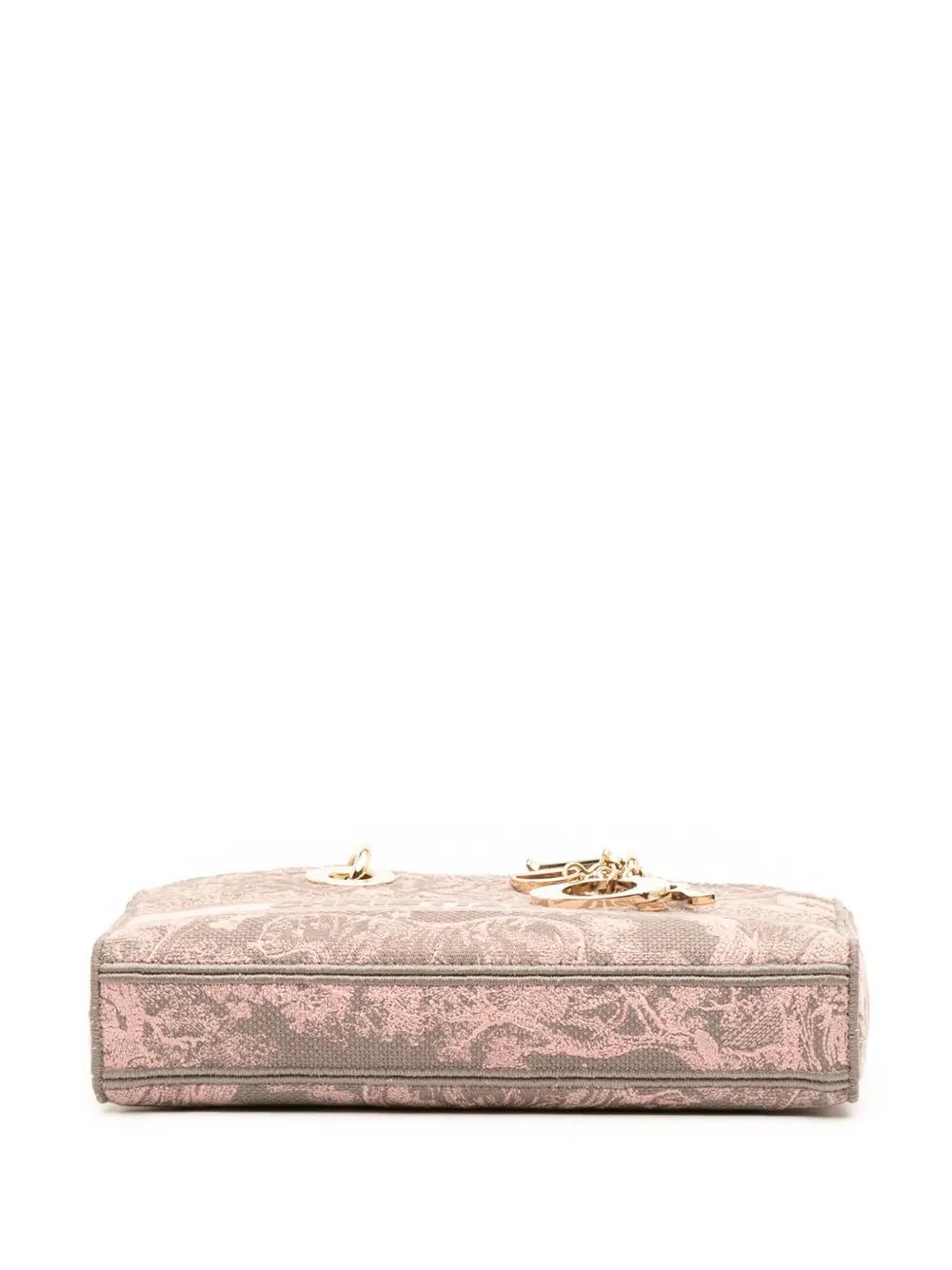 Pre-OwnedChristian Dior Pre-Owned2023 Medium Canvas Embroidered Toile De Jouy Lady D Joy satchel