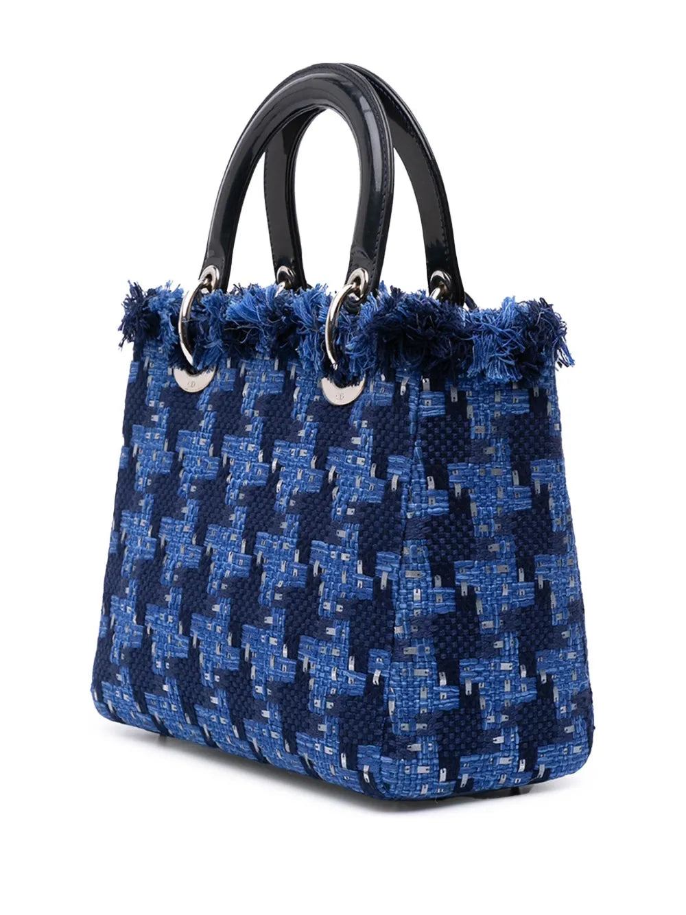 Pre-OwnedChristian Dior Pre-Owned2013 Medium Tweed Lady Dior satchel