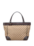 Pre-OwnedGucci Pre-Owned2000-2015 GG Canvas Web Mayfair tote bag