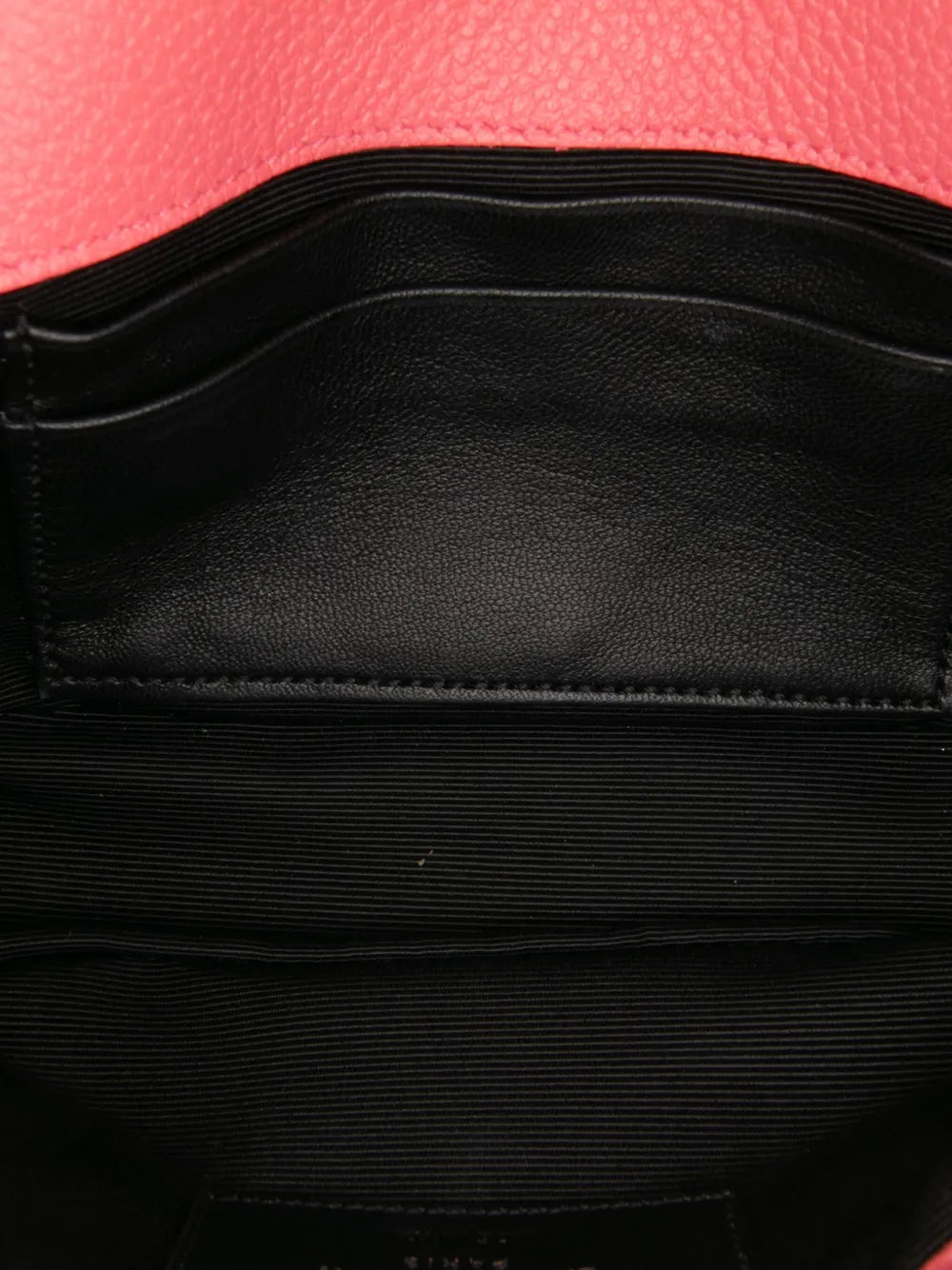 Pre-OwnedSaint Laurent Pre-Owned2015 Baby Grained Calfskin Chevron Classic Monogram Chain Bag crossbody bag