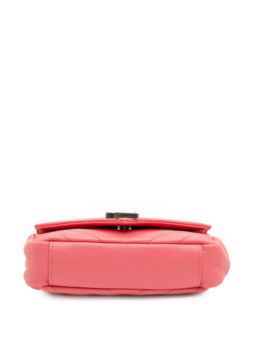 Pre-OwnedSaint Laurent Pre-Owned2015 Baby Grained Calfskin Chevron Classic Monogram Chain Bag crossbody bag