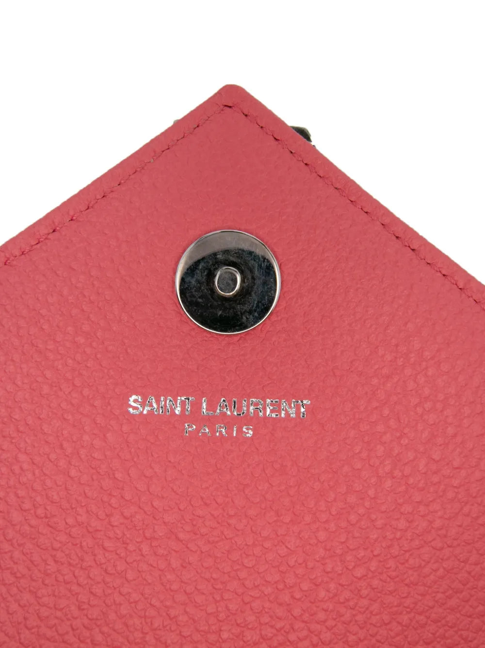 Pre-OwnedSaint Laurent Pre-Owned2015 Baby Grained Calfskin Chevron Classic Monogram Chain Bag crossbody bag