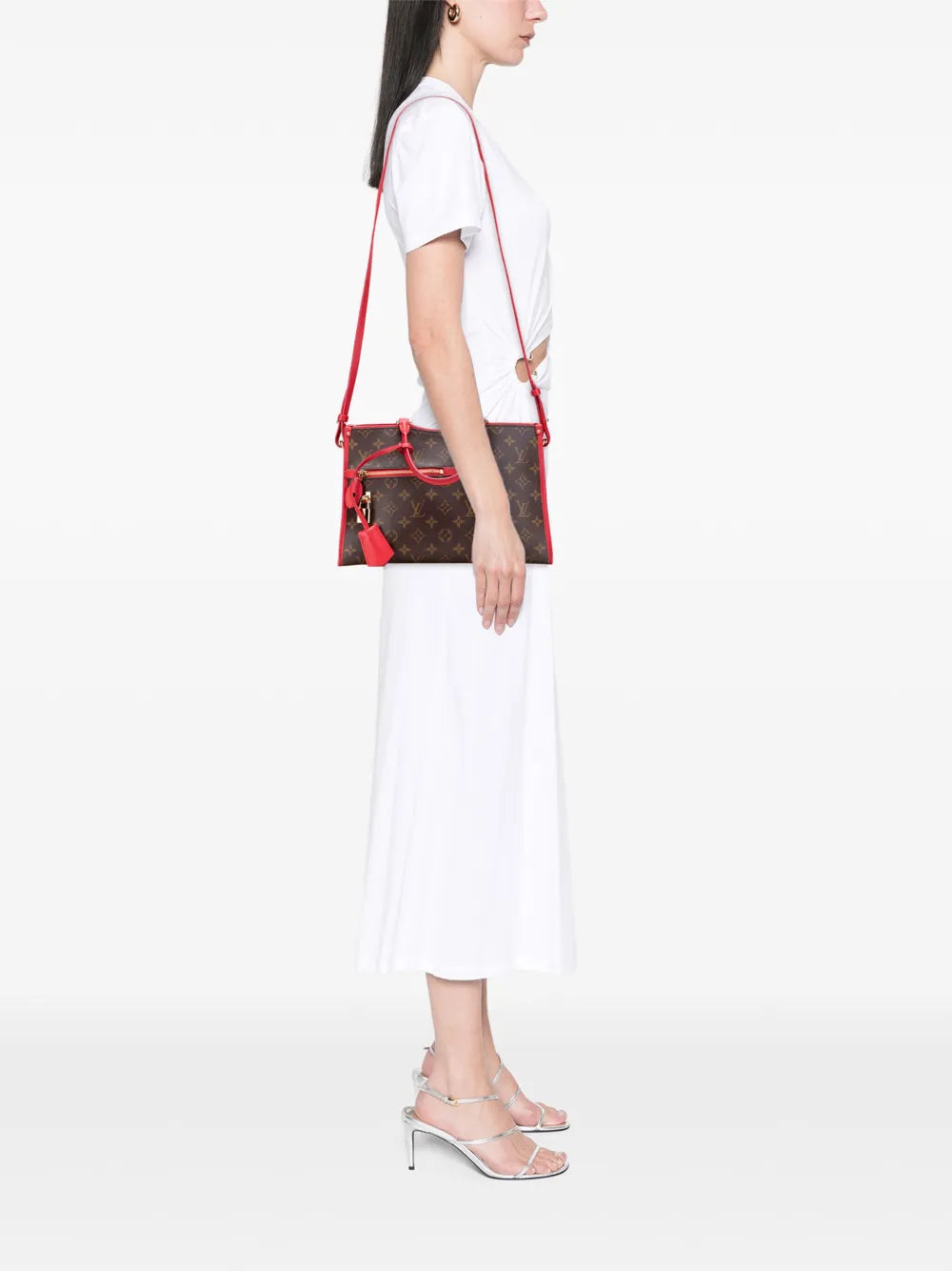 Pre-OwnedLouis Vuitton Pre-Owned2017 Monogram Popincourt PM satchel