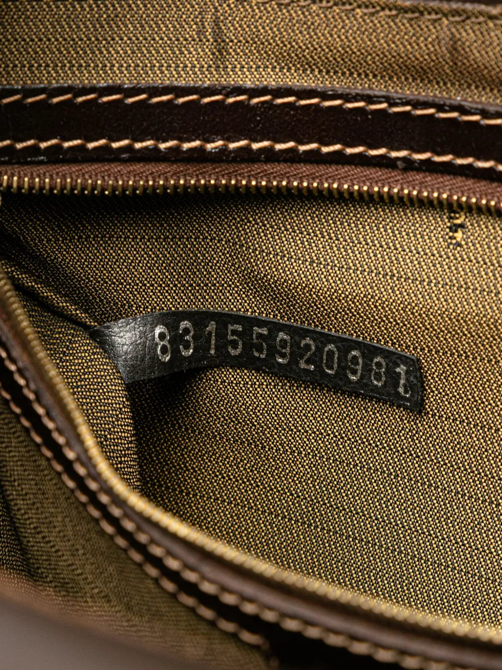 Pre-OwnedFendi Pre-Owned2000-2010 Zucca Canvas Push Lock Box handbag