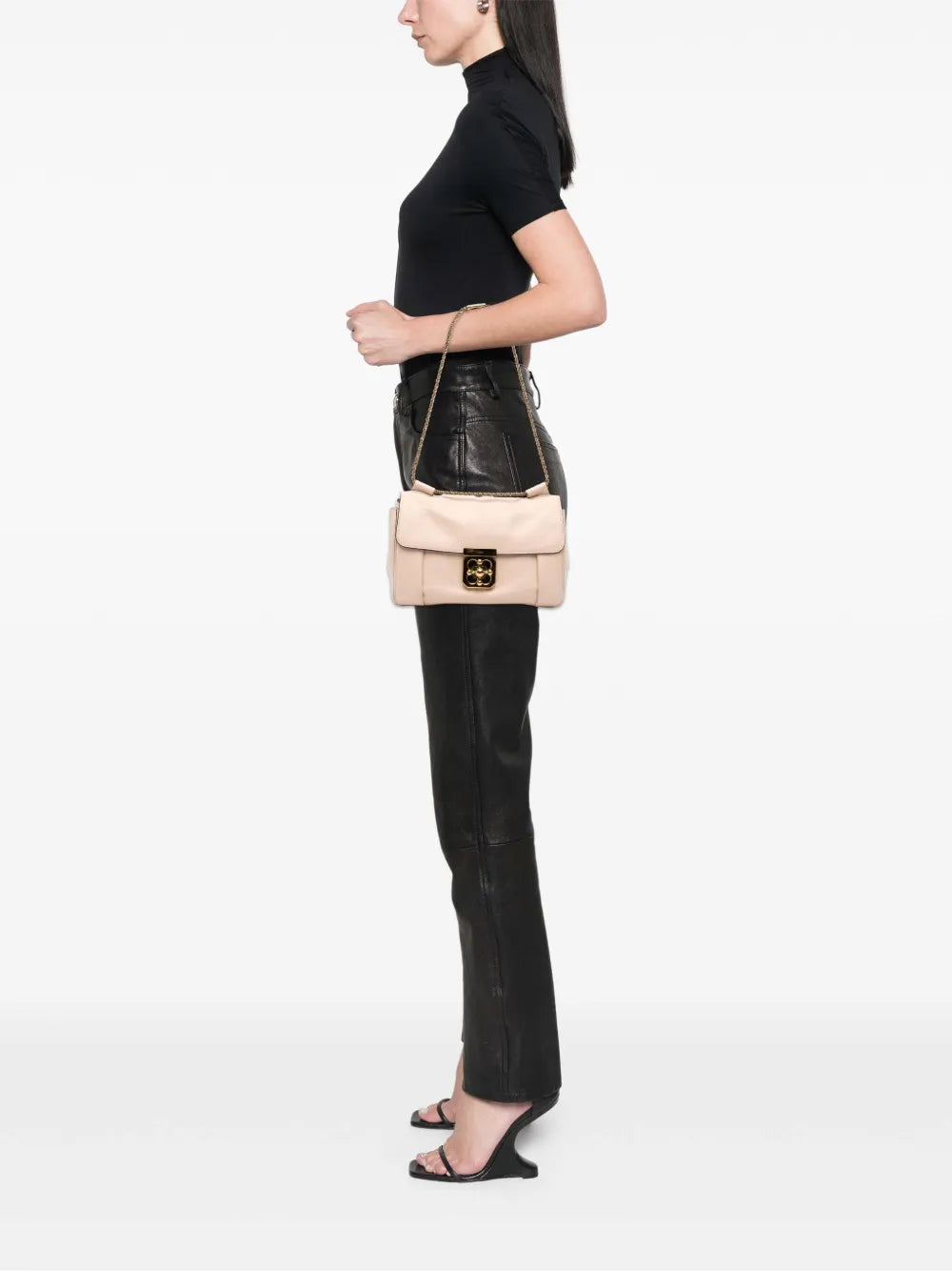 Pre-OwnedChlo?Pre-Owned2010-2025 Medium Goatskin Elsie crossbody bag