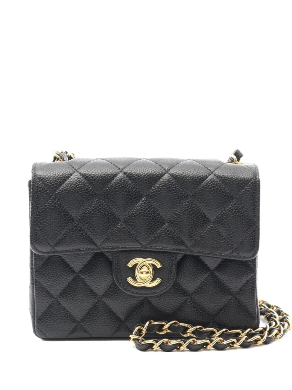Pre-OwnedCHANEL Pre-Owned2004-2005 mini matelasse chain shoulder bag
