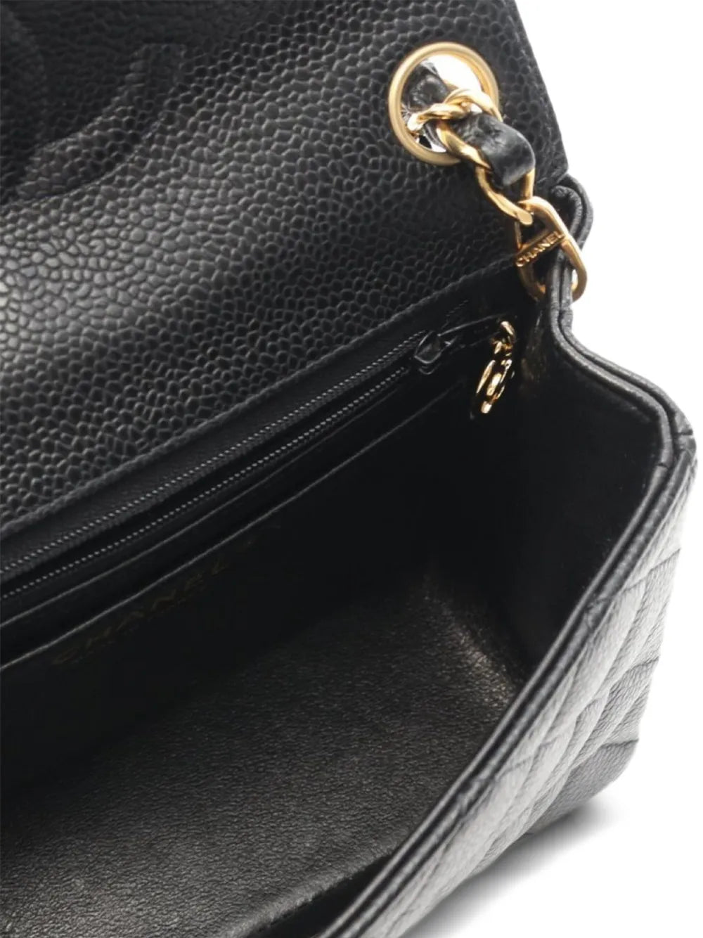 Pre-OwnedCHANEL Pre-Owned2004-2005 mini matelasse chain shoulder bag