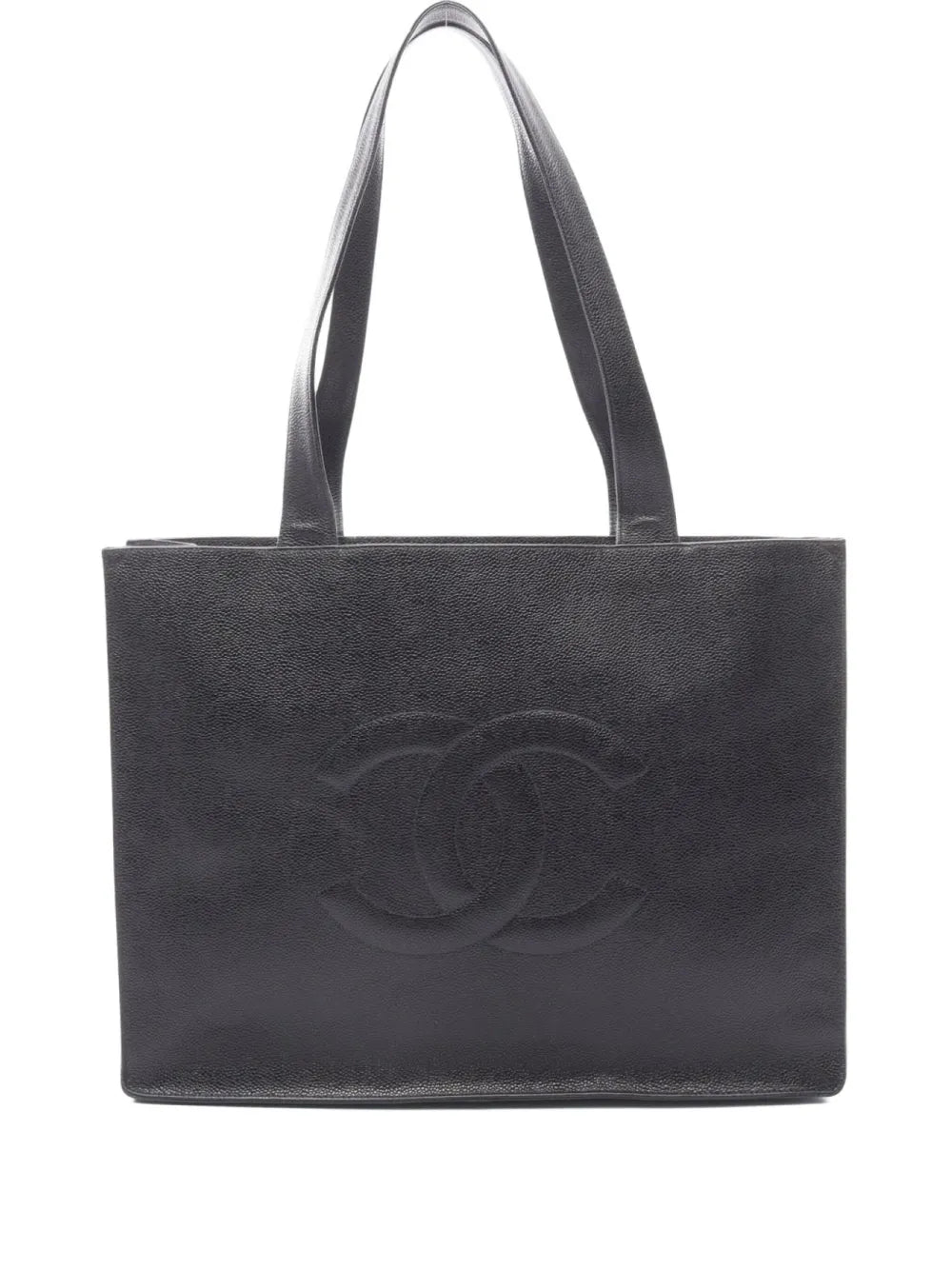 Pre-OwnedCHANEL Pre-Owned1997-1999 leather tote bag