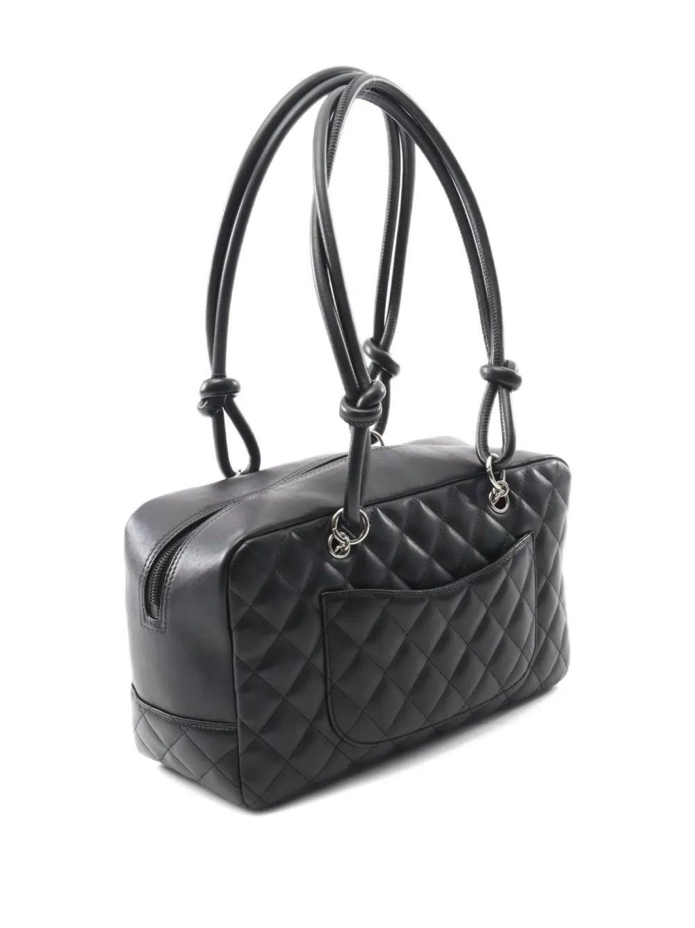 Pre-OwnedCHANEL Pre-Owned2008-2009 Cambon quilted shoulder bag