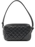 Pre-OwnedCHANEL Pre-Owned2003-2004 quilted Cambon line handbag