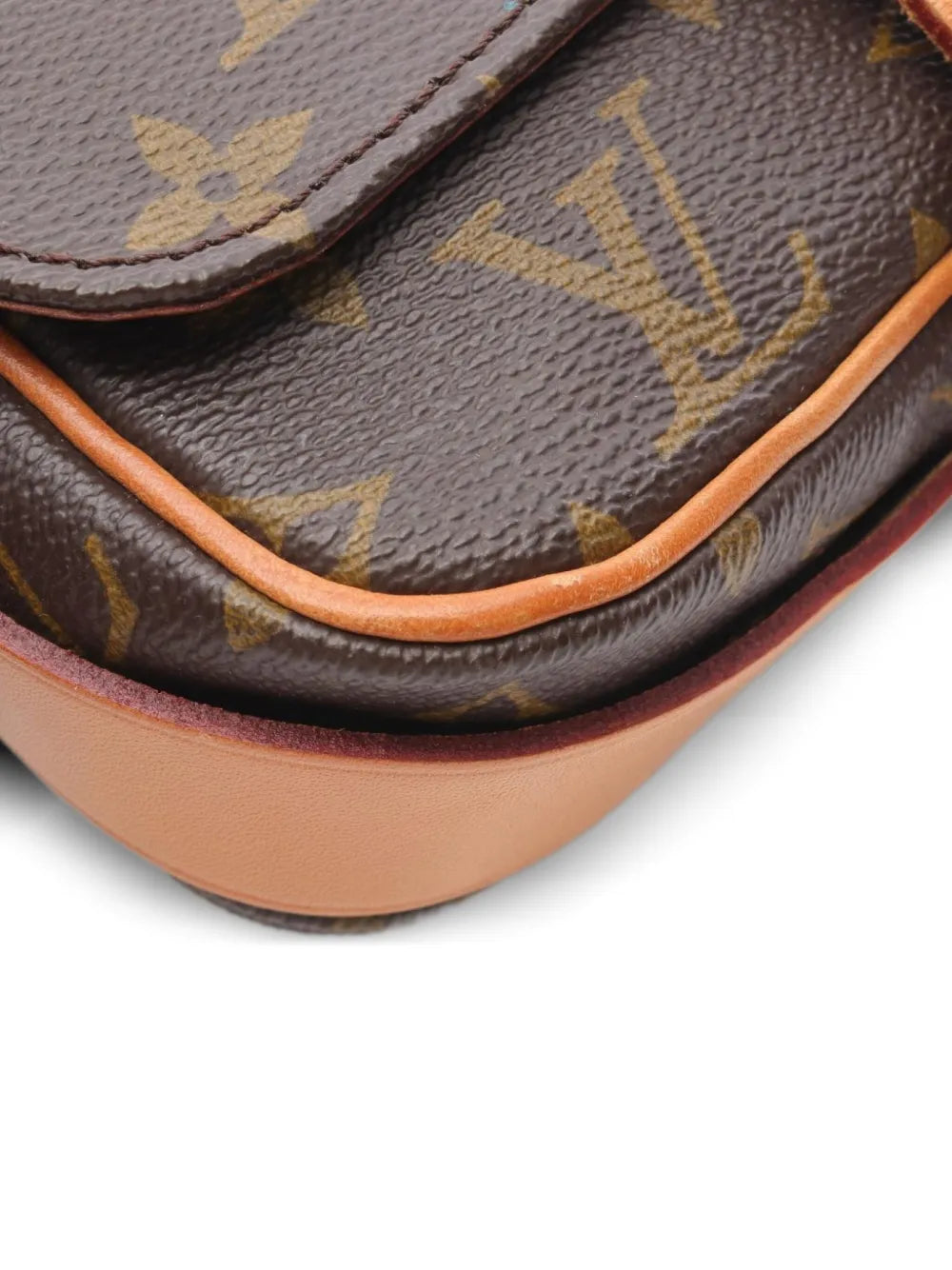 Pre-OwnedLouis Vuitton Pre-Owned1987 Cartesier PM monogram shoulder bag
