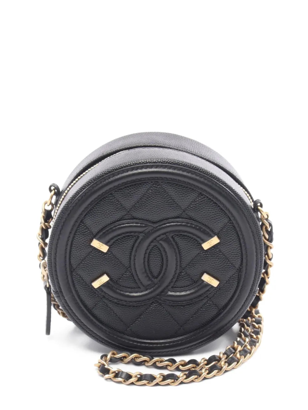 Pre-OwnedCHANEL Pre-Owned2019 leather chain shoulder bag