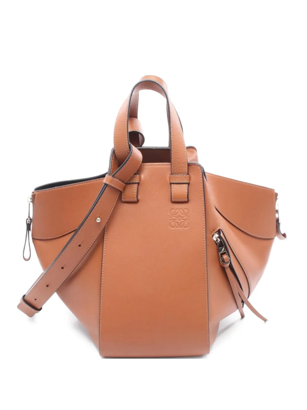 Pre-OwnedLoewe Pre-Owned10s small Hammock leather tote bag