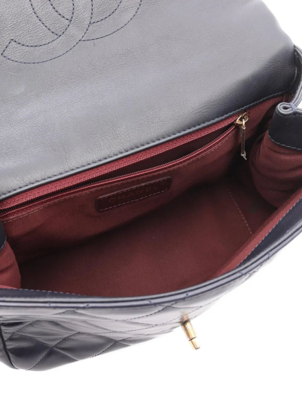 Pre-OwnedCHANEL Pre-Owned2016-2017 matelasstop-handle shoulder bag
