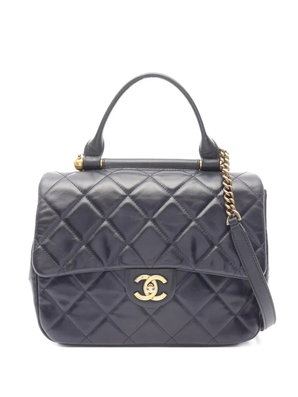Pre-OwnedCHANEL Pre-Owned2016-2017 matelasstop-handle shoulder bag