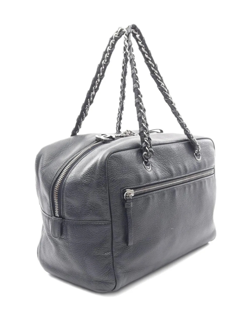 Pre-OwnedCHANEL Pre-Owned2005-2006 leather chain handbag