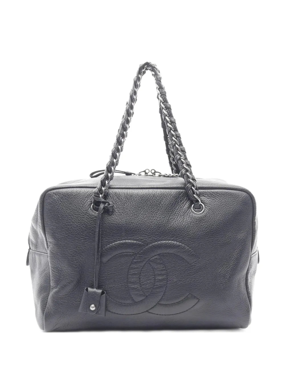 Pre-OwnedCHANEL Pre-Owned2005-2006 leather chain handbag