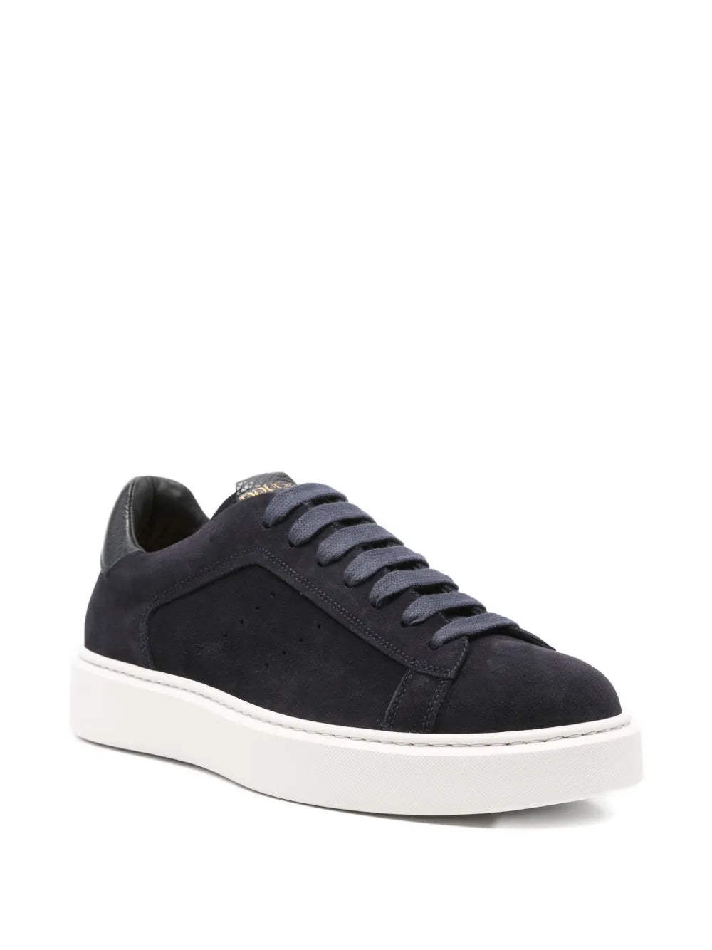 Doucal'S Clay Suede Lace-Up Sneakers
