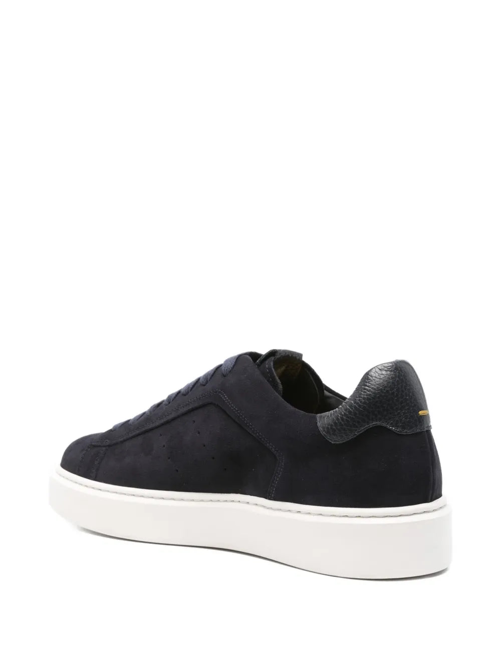 Doucal'S Clay Suede Lace-Up Sneakers