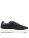 Doucal'S Clay Suede Lace-Up Sneakers
