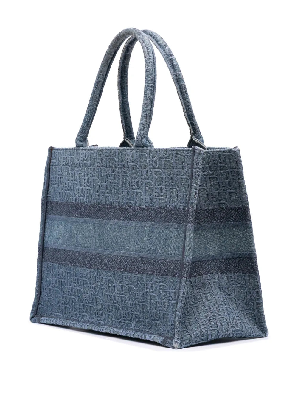 Pre-OwnedChristian Dior Pre-Owned2019 Medium Oblique Denim Book tote bag