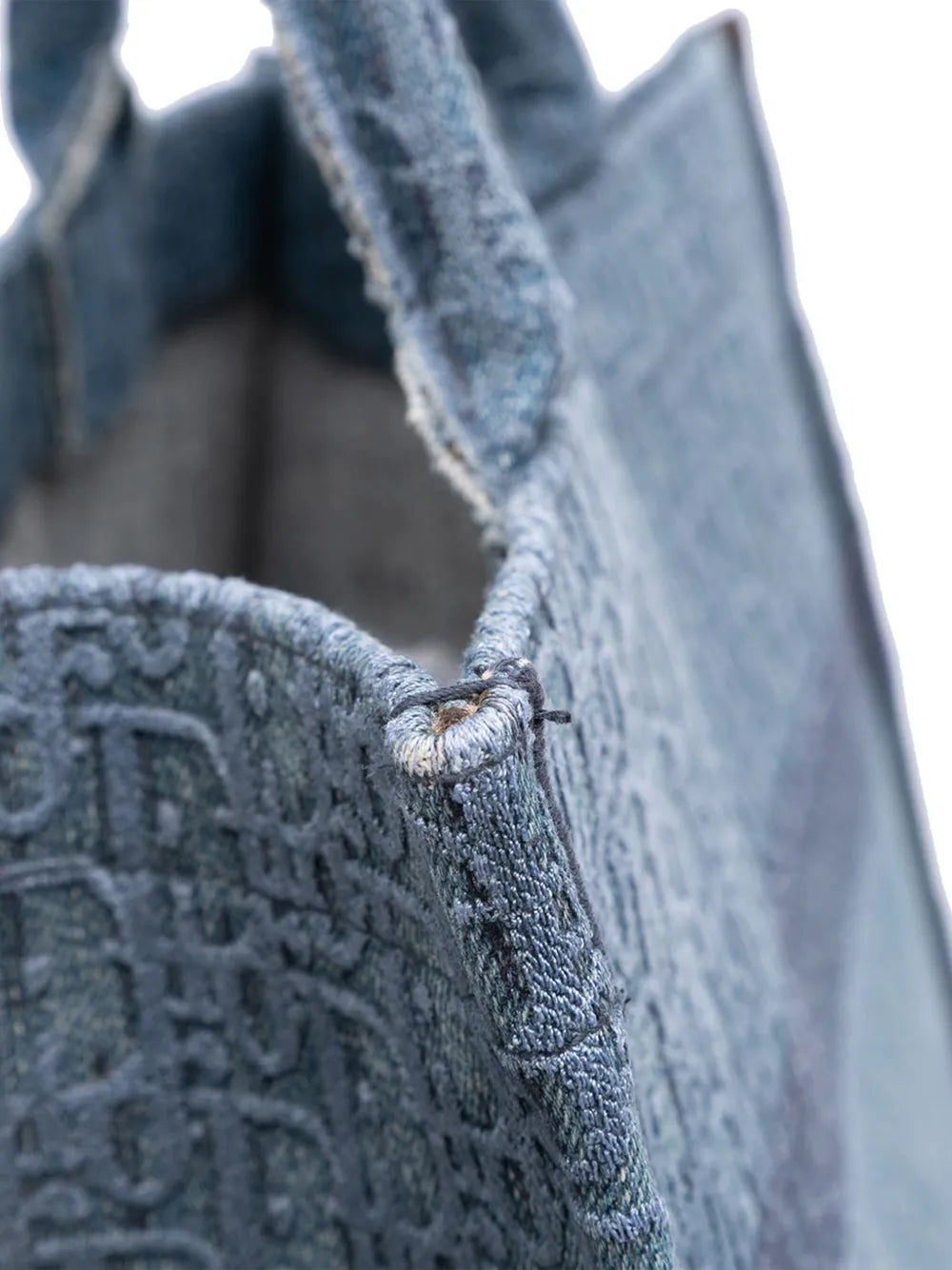 Pre-OwnedChristian Dior Pre-Owned2019 Medium Oblique Denim Book tote bag