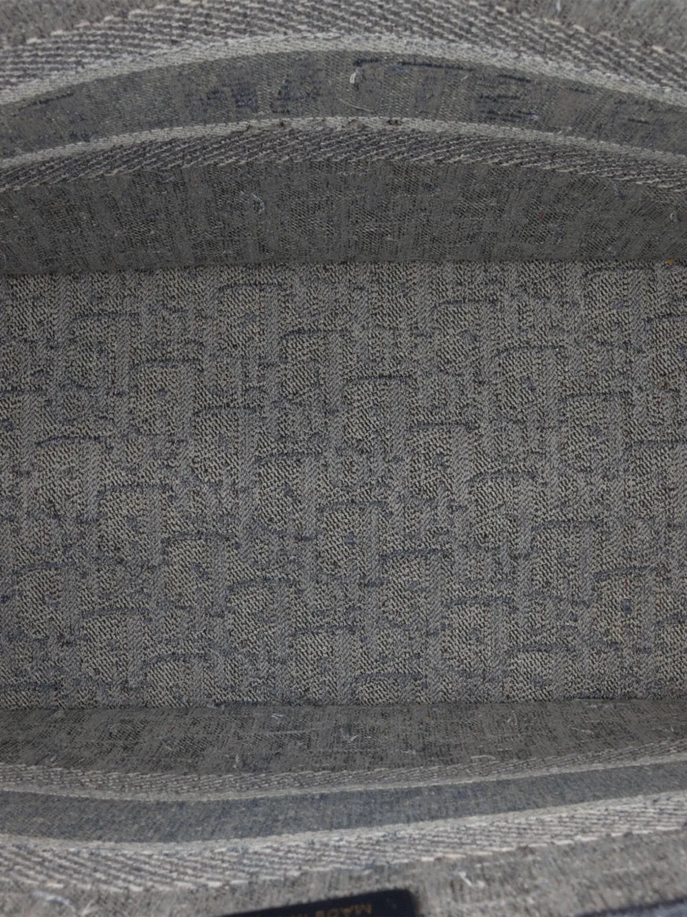 Pre-OwnedChristian Dior Pre-Owned2019 Medium Oblique Denim Book tote bag