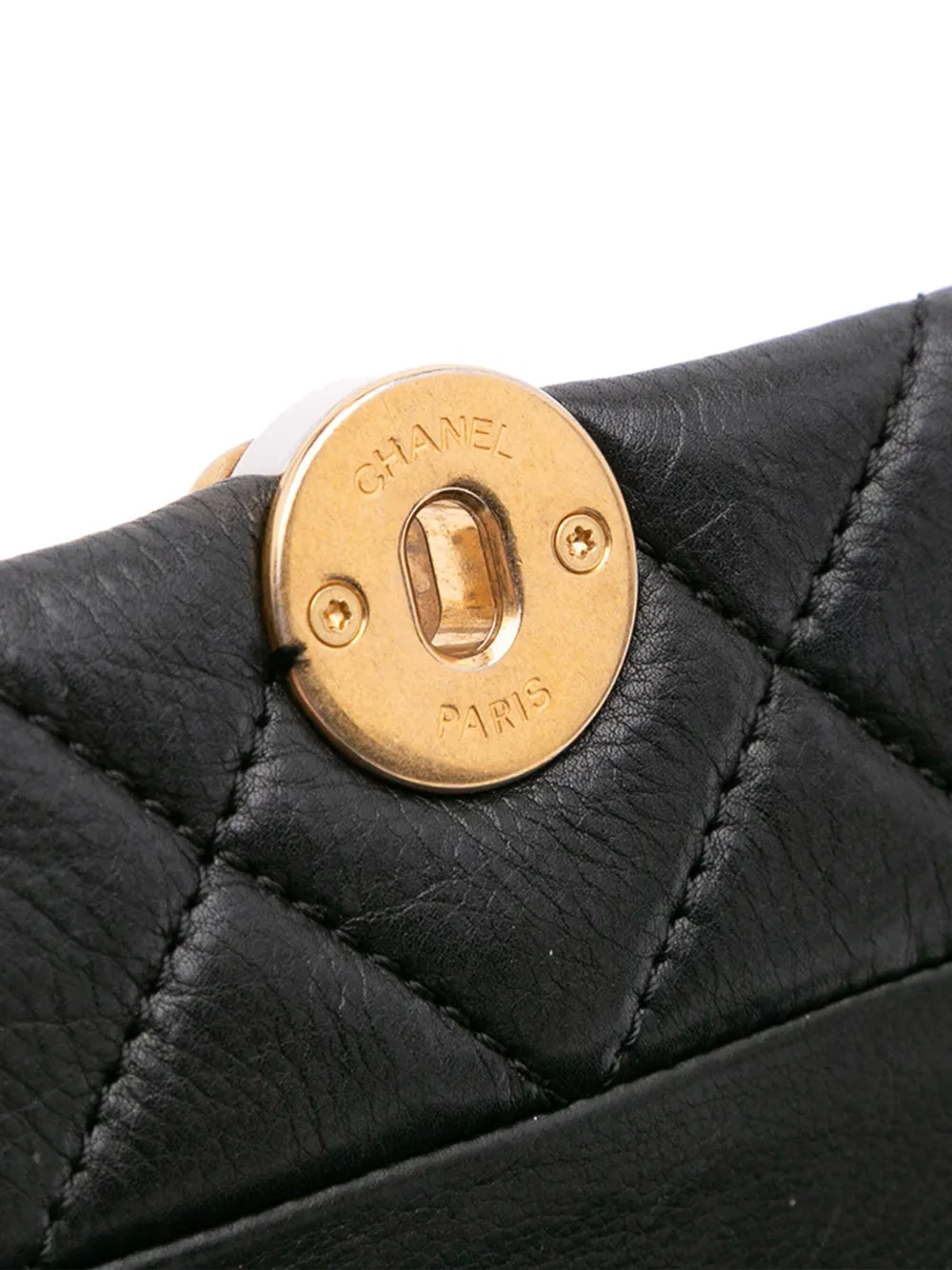 Pre-OwnedCHANEL Pre-Owned2019 Mini Quilted Calfskin Pearl CC Accordion Flap crossbody bag