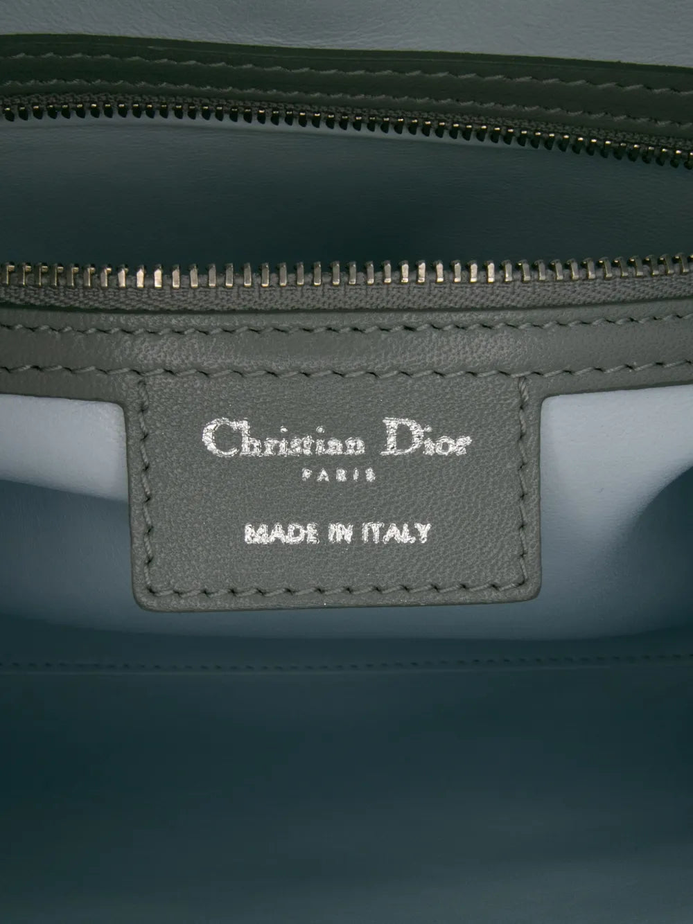 Pre-OwnedChristian Dior Pre-Owned2014 Large Bicolor Lambskin Cannage Lady Dior satchel