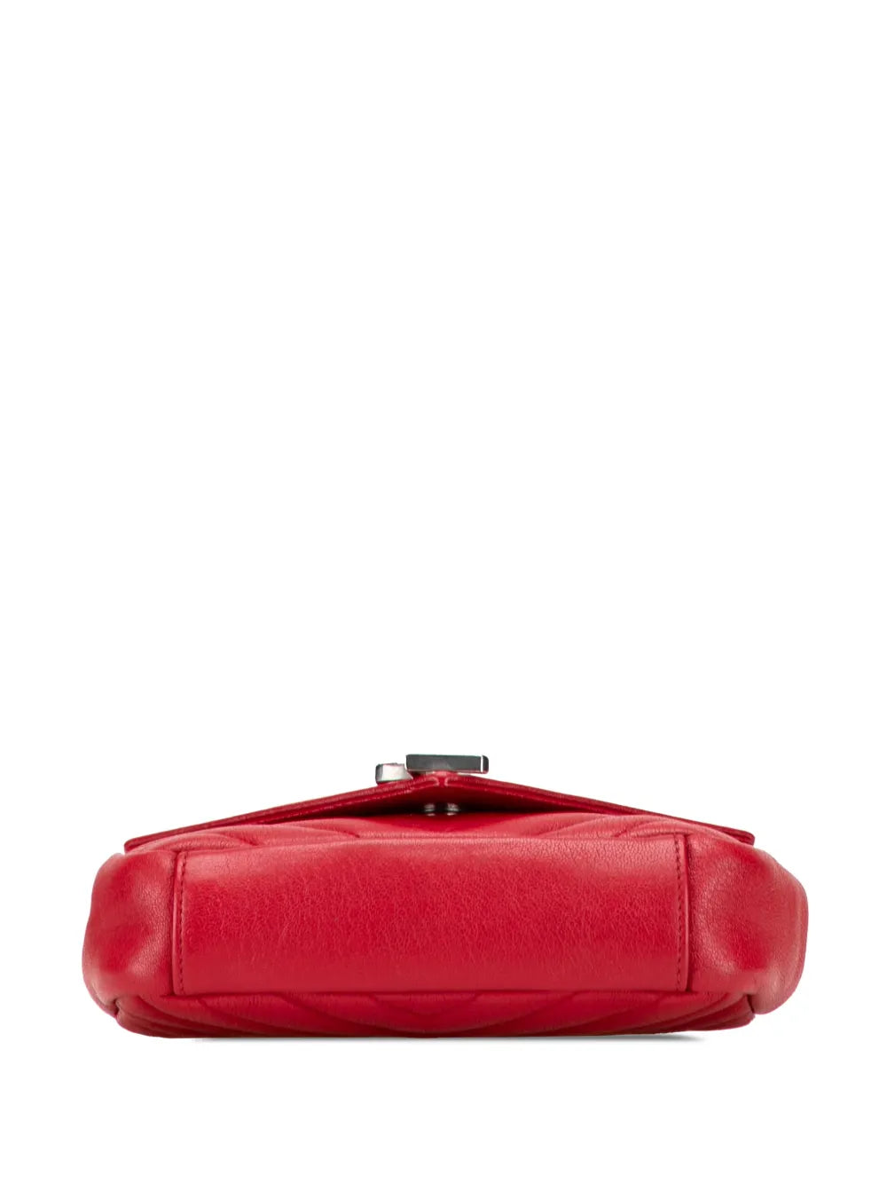 Pre-OwnedSaint Laurent Pre-Owned2015 Baby Sheepskin Chevron Classic Monogram Chain Bag crossbody bag