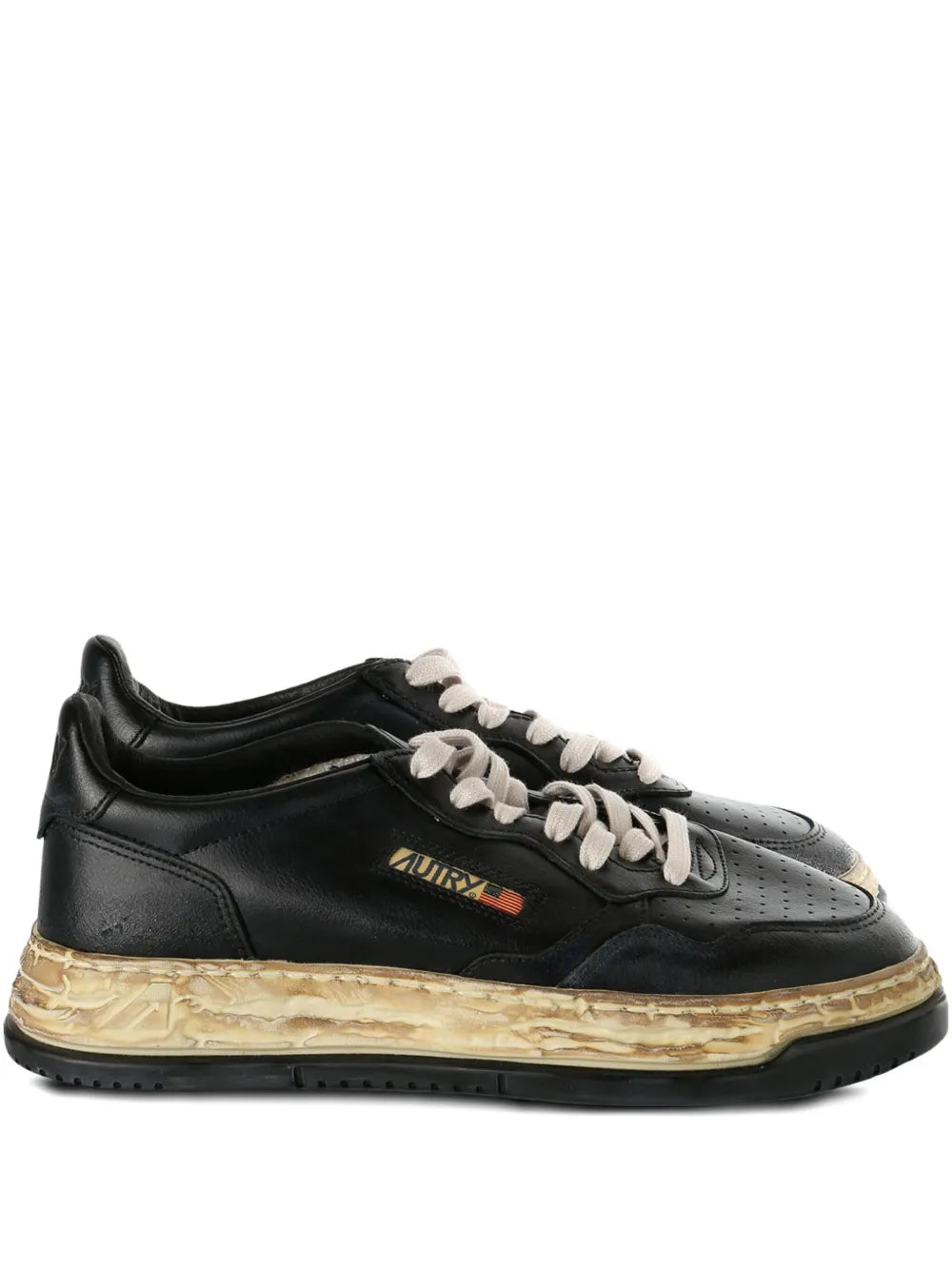 Maison Mihara Yasuhiro X Autry Leather-Platform Sneakers