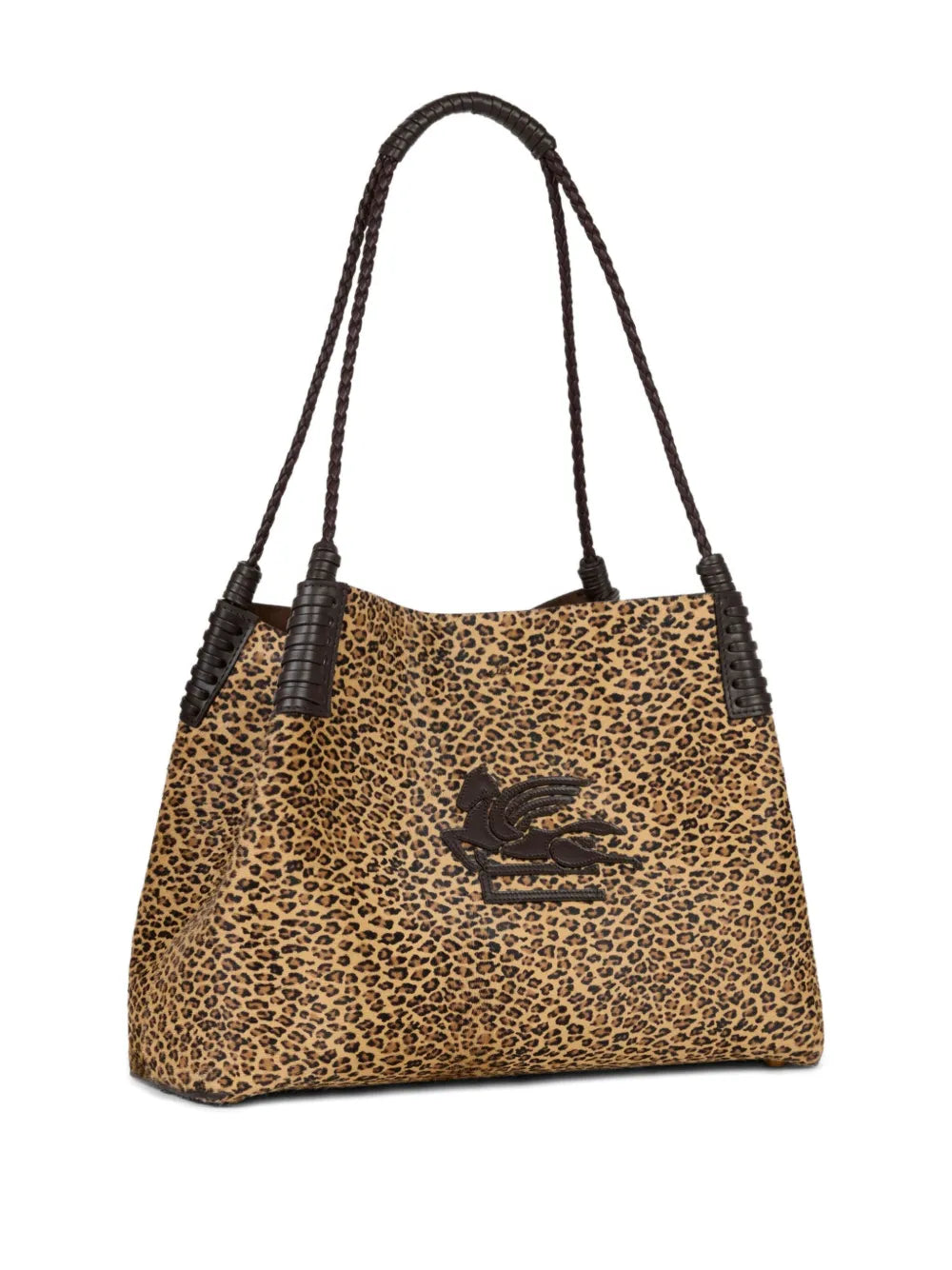 ETROsmall Libra leopard-print tote bag