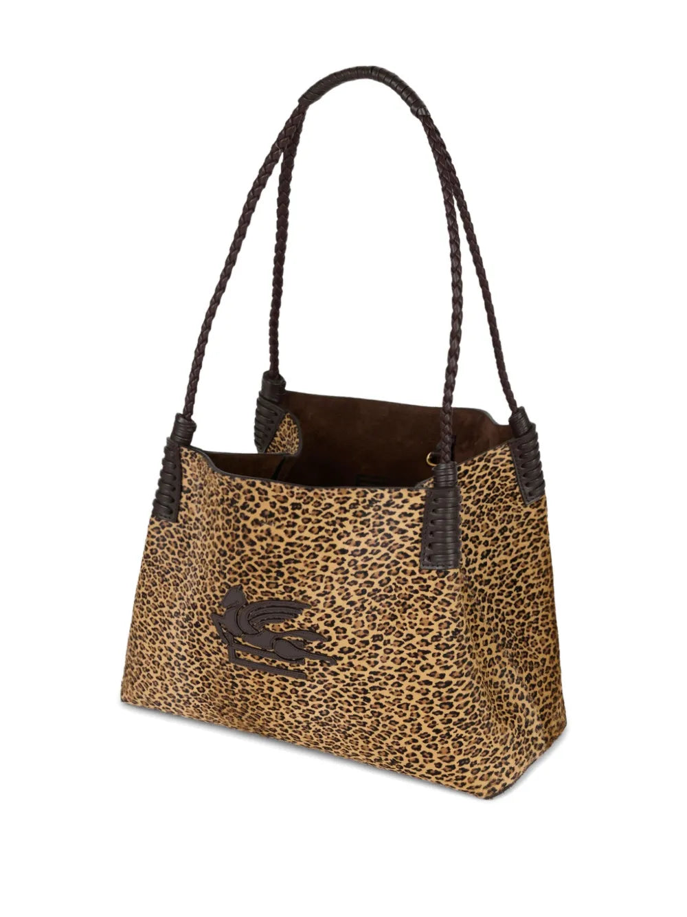 ETROsmall Libra leopard-print tote bag