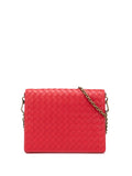 Pre-OwnedBottega Veneta Pre-Owned2012-2025 Nappa Intrecciato Wallet On Chain crossbody bag