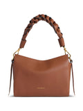 Coccinellesmall Boheme braided-handle leather shoulder bag