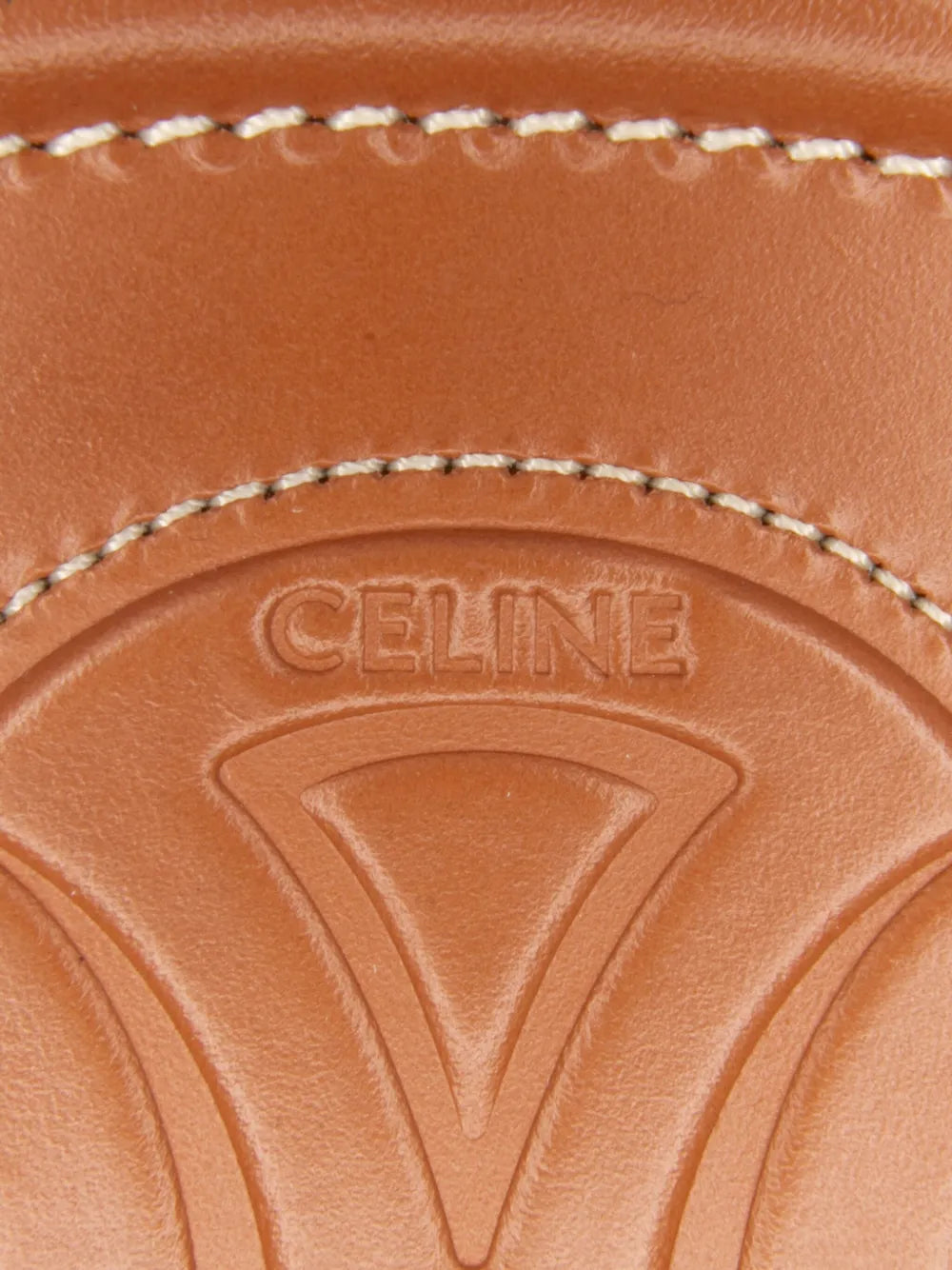 Pre-OwnedCeline Pre-Owned2021 Small Calfskin Cuir Triomphe Oval crossbody bag