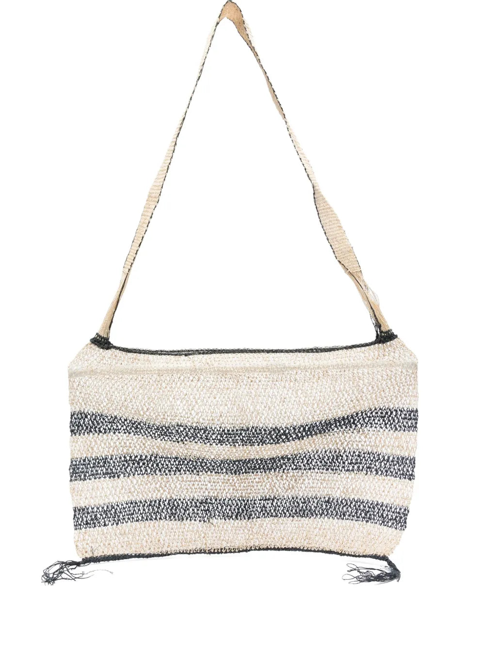 SLO_HAND_MADEstriped-detail shoulder bag